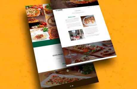 Pizzeria Le 4 Stagioni - Ma-no, agenzia di web design a Maiorca, Spagna