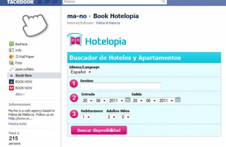 Hotelopia  - Ma-no, Creación de portales web en Mallorca