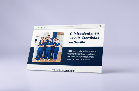 IBRC Dentistas - Ma-no, Web Design Agency in Mallorca, Spain