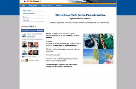 yacht service palma - Ma-no, Creación de portales web en Mallorca