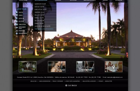 Meliá Bali - Ma-no, e-commerce y Optimización SEO Mallorca