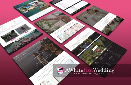 A White Hot Wedding - Ma-no, Web Portal Creation and e-commerce Mallorca