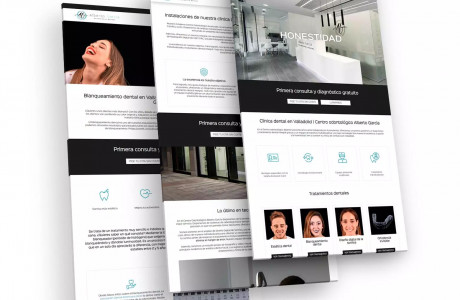 Alberto Garcia Clinicas Dentales - Ma-no, Agencia de Diseño Web en Mallorca, Baleares