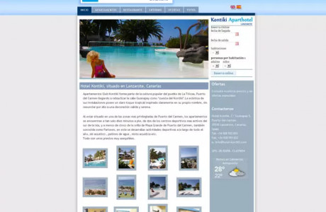 Hotel Kontiki - Ma-no, Creación de portales web y e-commerce Mallorca