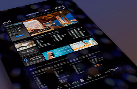Meliá Hotels - Ma-no, Agencia de Diseño Web en Mallorca, España